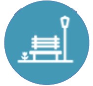park bench